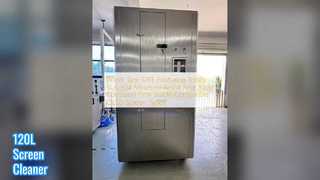 Serbatoio dell'acqua da 120 litri per la pulizia automatica dello schermo