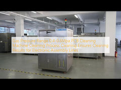 Intervallo di pressione del gas 0,4-0,6Mpa Macchina per la pulizia del PCB Processo di pulizia Garantisce i risultati di pulizia per le linee di assemblaggio elettroniche