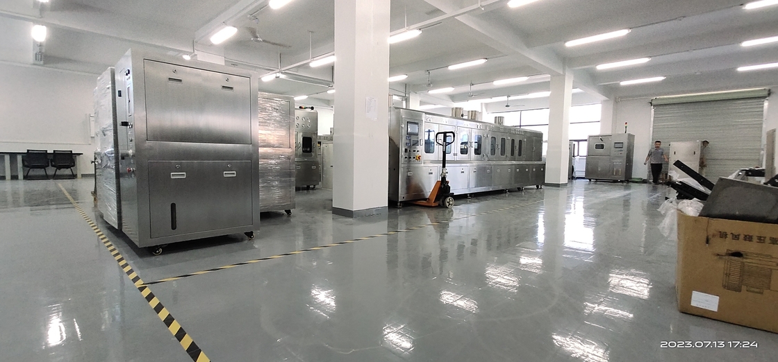 1000L/min Macchina per la pulizia con stencil con 360° Double Side Spray Rod Rotating Isobaric Spray Cleaning Dry Time 3~5min