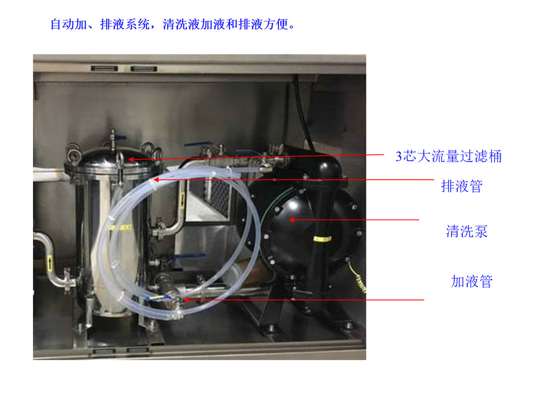 1000L/min Macchina per la pulizia con stencil con 360° Double Side Spray Rod Rotating Isobaric Spray Cleaning Dry Time 3~5min