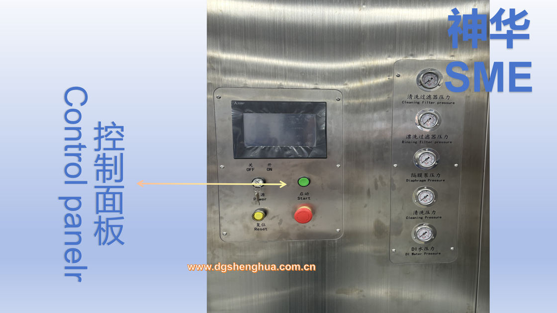 Macchina per la pulizia di PCB stampata in modo errato con spray solvente in acciaio inossidabile di grandi dimensioni per la stampa di PCB con pasta saldante SMT