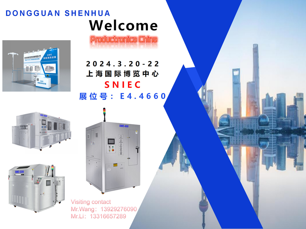 1000L/min Macchina per la pulizia con stencil con 360° Double Side Spray Rod Rotating Isobaric Spray Cleaning Dry Time 3~5min
