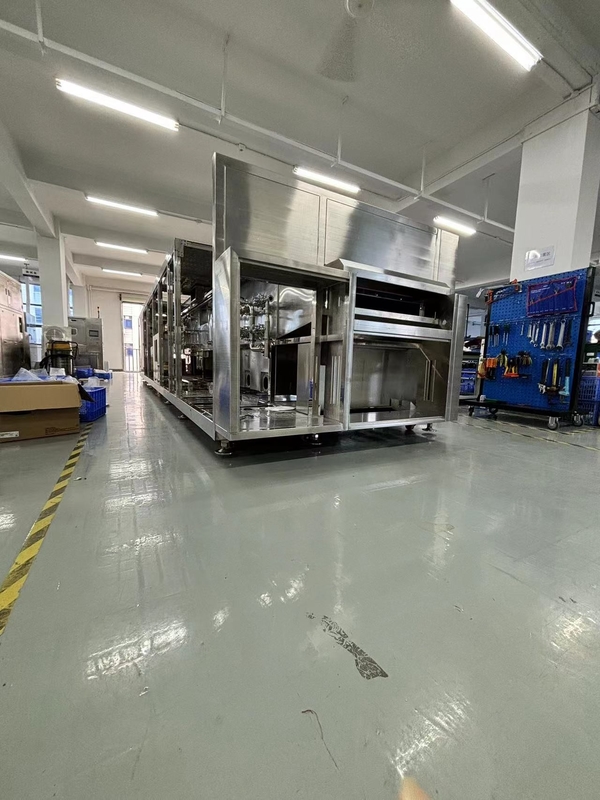 SME-8200 attrezzature per il lavaggio a umido a semiconduttore con reti di trasferimento Kevlar per la pulizia di wafer ad alto volume