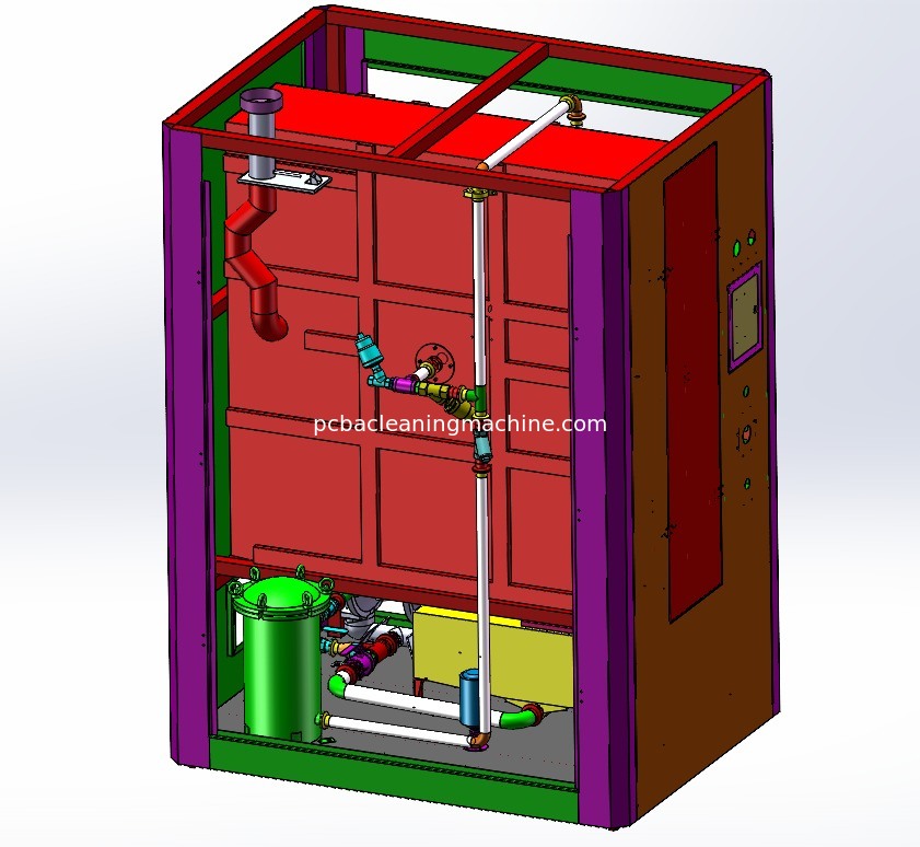 stampini di pulizia del peso 2 della macchina 480kg dello stampino doppio 40L*2 più puliti per la pasta della lega per saldatura e la colla rossa allo stesso tempo