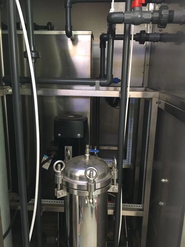 I DI hanno deionizzato la resistività della macchina 15MΩ dei prodotti di resin bed DI l'water del film del RO della macchina dell'acqua