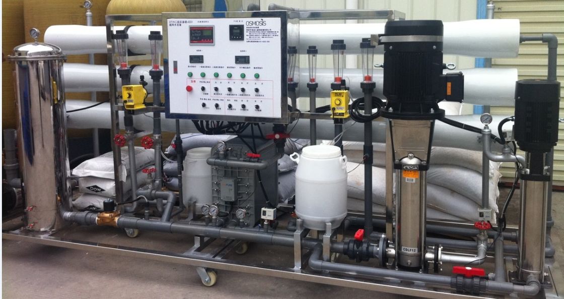 Macchina dell'acqua di osmosi inversa di EDI Deionized Water Machine 1000L DI water per il risciacquo di PCBA