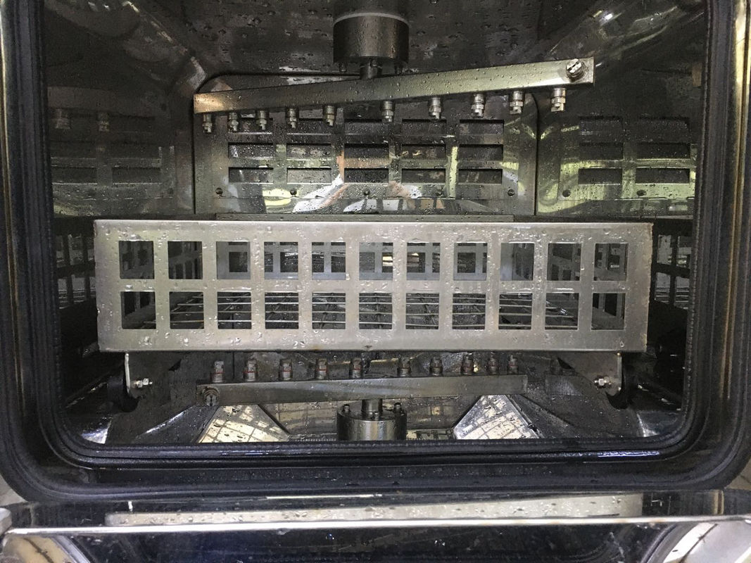 il pulitore solvente pneumatico dello spruzzo del canestro di dimensione di 400*400mm per la pasta mis della lega per saldatura ha stampato il PWB