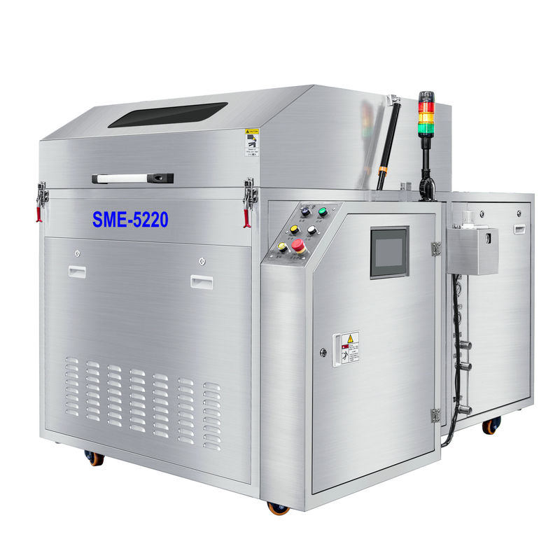 SME-5220 Wave che salda Oven Synthetic Pallet Alumiun Pallet, macchina di pulizia residua di cambiamento continuo del pallet di acciaio inossidabile