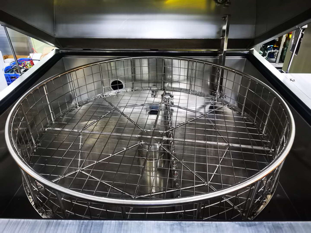 Lavatrice a condensatore di flusso del forno a riflusso con cestello tondo da 1000 mm di diametro ad aria compressa