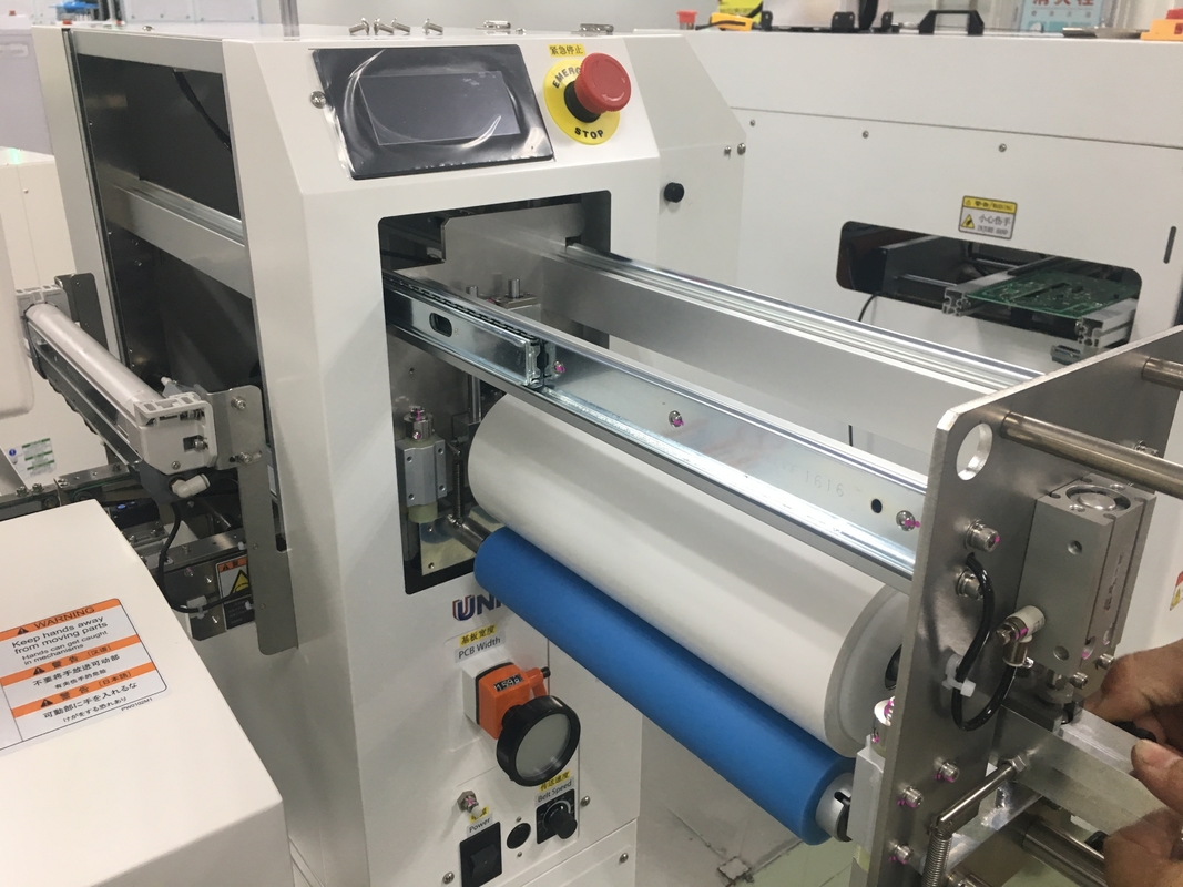 Colore bianco di pulizia adesivo di Smt di larghezza della macchina 300mm del PWB di ESD