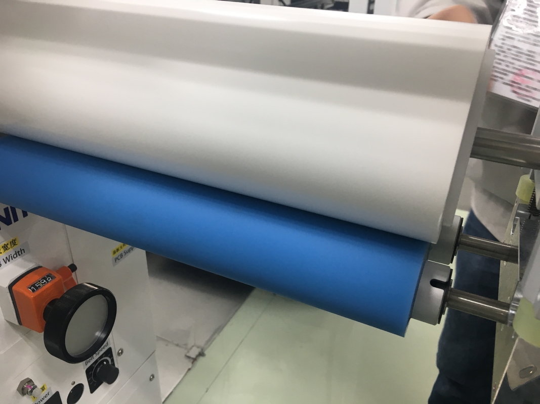 Colore bianco di pulizia adesivo di Smt di larghezza della macchina 300mm del PWB di ESD