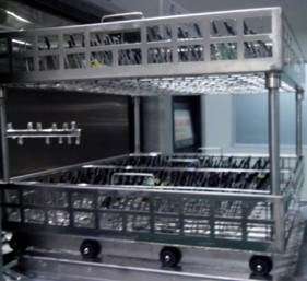 canestro di pulizia automatico del lavaggio di doppio strato della macchina di 560*610mm Pcba con per l'importo ed il multiplo