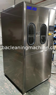 lo smt salda il fondo dello stampino della pasta ultrasonico e la macchina liquida acquosa di pulizia di spruzzo di entrambi i lati